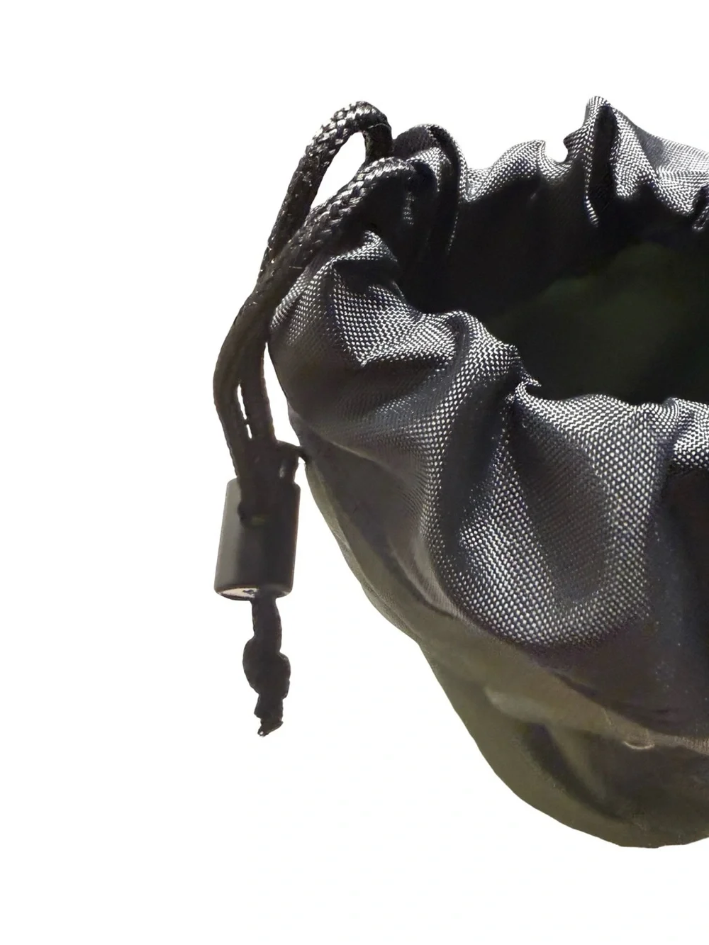 Domke padded lens or accessory pouch with drawstring.